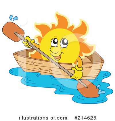 Royalty-Free (RF) Sun Clipart Illustration by visekart - Stock Sample #214625