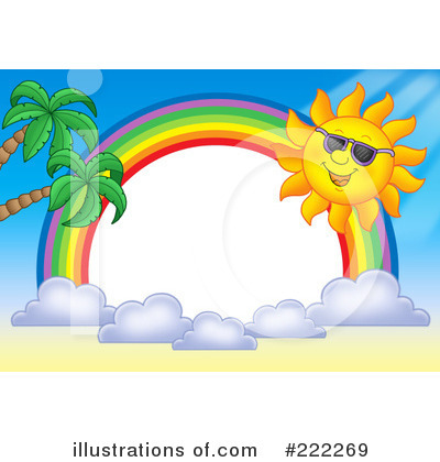 Royalty-Free (RF) Sun Clipart Illustration by visekart - Stock Sample #222269