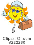 Sun Clipart #222280 by visekart