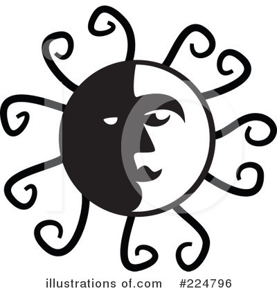 Royalty-Free (RF) Sun Clipart Illustration by Prawny - Stock Sample #224796