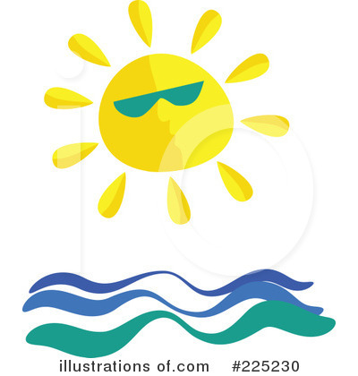 Royalty-Free (RF) Sun Clipart Illustration by Prawny - Stock Sample #225230
