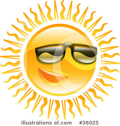 Royalty-Free (RF) Sun Clipart Illustration by AtStockIllustration - Stock Sample #36025