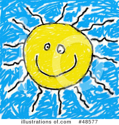 Royalty-Free (RF) Sun Clipart Illustration by Prawny - Stock Sample #48577