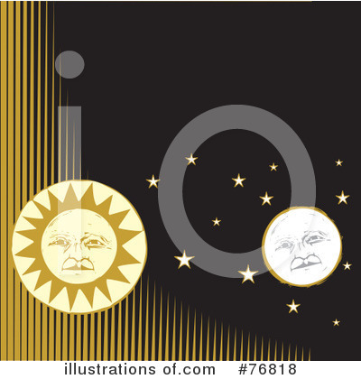 Sun And Moon Clipart #76818 by xunantunich