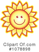 Sunflower Clipart #1078898 by Lal Perera