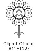 Sunflower Clipart #1141987 by Cory Thoman