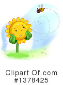 Sunflower Clipart #1378425 by BNP Design Studio