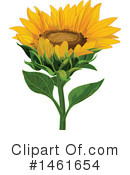 Sunflower Clipart #1461654 by Pushkin