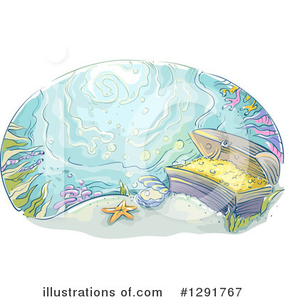 Royalty-Free (RF) Sunken Treasure Clipart Illustration by BNP Design Studio - Stock Sample #1291767