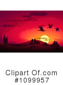 Sunset Clipart #1099957 by Oligo