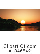 Sunset Clipart #1346542 by KJ Pargeter