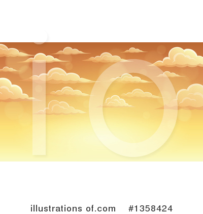 Royalty-Free (RF) Sunset Clipart Illustration by visekart - Stock Sample #1358424