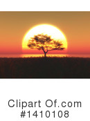 Sunset Clipart #1410108 by KJ Pargeter