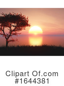Sunset Clipart #1644381 by KJ Pargeter