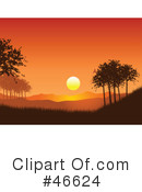 Sunset Clipart #46624 by KJ Pargeter