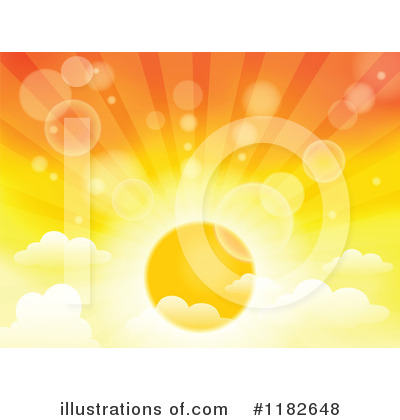 Royalty-Free (RF) Sunshine Clipart Illustration by visekart - Stock Sample #1182648