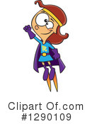 Super Hero Clipart #1290109 by toonaday