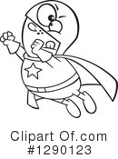 Super Hero Clipart #1290123 by toonaday