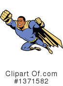 Super Hero Clipart #1371582 by Clip Art Mascots