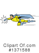 Super Hero Clipart #1371588 by Clip Art Mascots