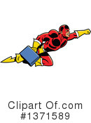 Super Hero Clipart #1371589 by Clip Art Mascots