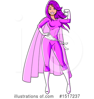 Super Hero Clipart #1517237 by Clip Art Mascots