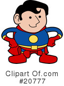 Super Hero Clipart #20777 by AtStockIllustration