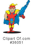 Super Hero Clipart #36051 by Dennis Holmes Designs