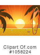 Surfboard Clipart #1058224 by elaineitalia