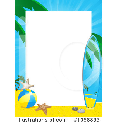Beach Ball Clipart #1058865 by elaineitalia
