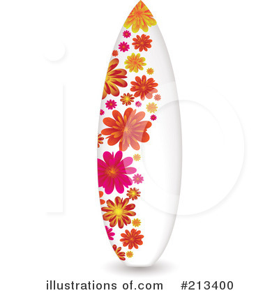 Royalty-Free (RF) Surfboard Clipart Illustration by michaeltravers - Stock Sample #213400