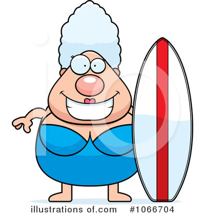 Royalty-Free (RF) Surfer Clipart Illustration by Cory Thoman - Stock Sample #1066704