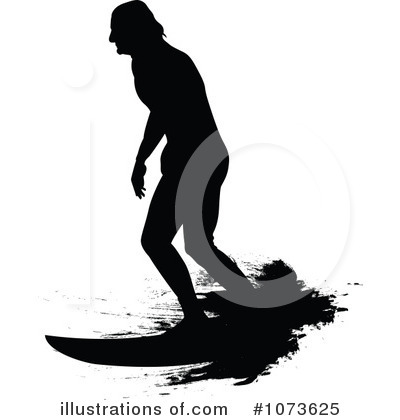 Royalty-Free (RF) Surfer Clipart Illustration by Paulo Resende - Stock Sample #1073625
