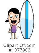 Surfer Clipart #1077303 by Cory Thoman