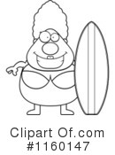Surfer Clipart #1160147 by Cory Thoman