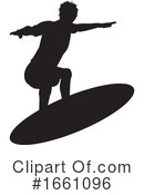 Surfer Clipart #1661096 by KJ Pargeter