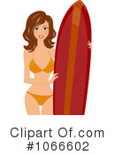 Surfing Clipart #1066602 by BNP Design Studio