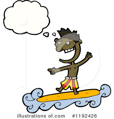 Surfing Clipart #1192426 by lineartestpilot