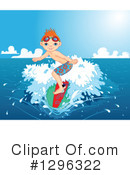Surfing Clipart #1296322 by Pushkin