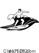 Surfing Clipart #1752620 by Vector Tradition SM