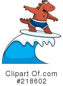 Surfing Clipart #218602 by Cory Thoman