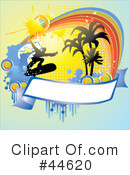 Surfing Clipart #44620 by MilsiArt