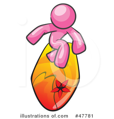 Pink Design Mascot Clipart #47781 by Leo Blanchette