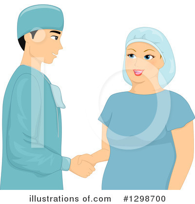 Royalty-Free (RF) Surgeon Clipart Illustration by BNP Design Studio - Stock Sample #1298700