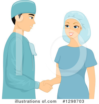 Royalty-Free (RF) Surgeon Clipart Illustration by BNP Design Studio - Stock Sample #1298703