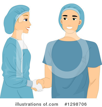 Royalty-Free (RF) Surgeon Clipart Illustration by BNP Design Studio - Stock Sample #1298706