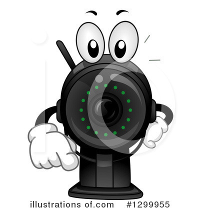 Royalty-Free (RF) Surveillance Clipart Illustration by BNP Design Studio - Stock Sample #1299955