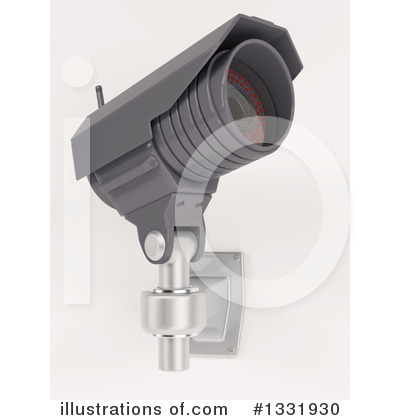 Royalty-Free (RF) Surveillance Clipart Illustration by KJ Pargeter - Stock Sample #1331930