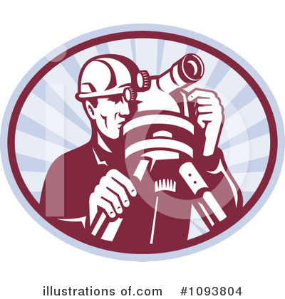 Surveyor Clipart #1093804 by patrimonio