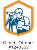 Surveyor Clipart #1249937 by patrimonio